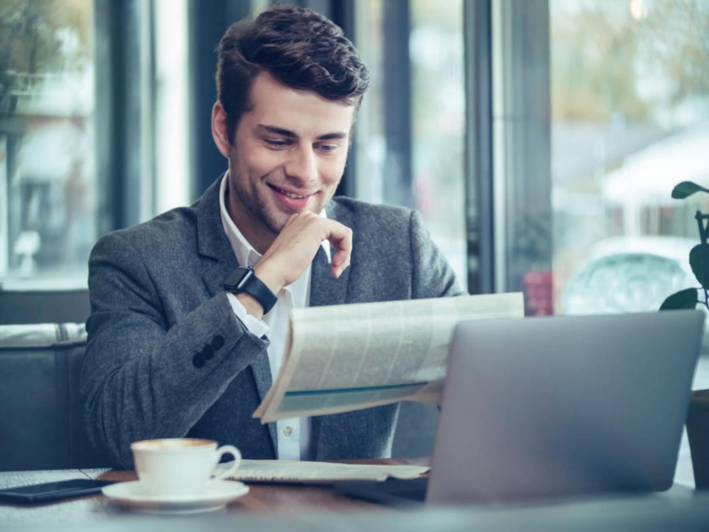 Participants analyzing market charts during seminar workshop